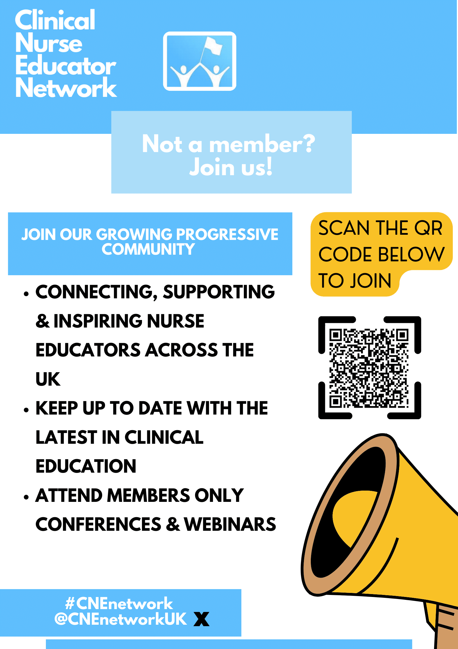 CNE Network Membership leaflet