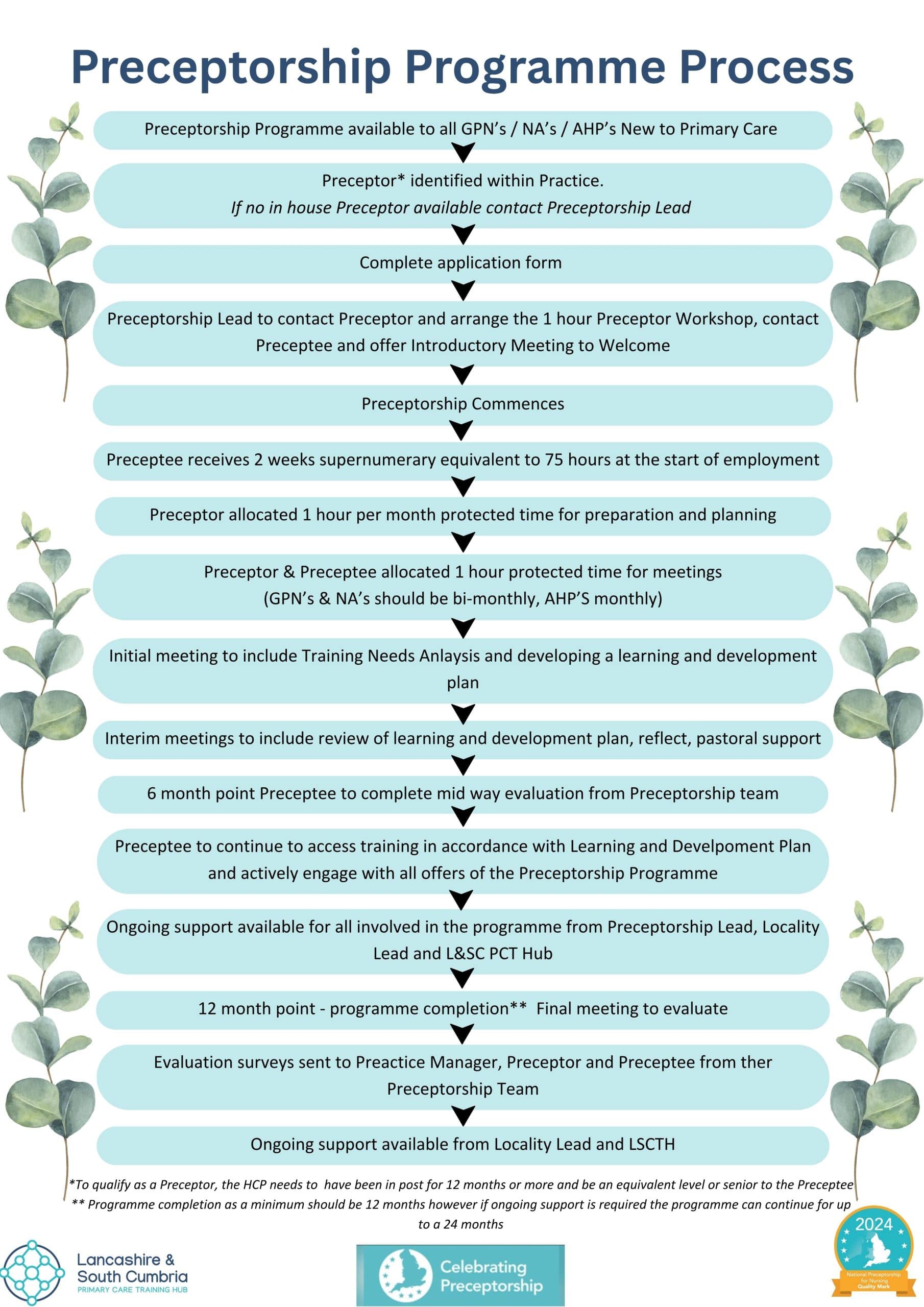 Preceptorship Programme Process